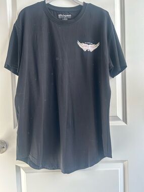 O21 Originals Men’s Black Graphic-Print T-Shirt